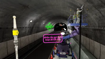 『特殊土木業界向け「多言語対応」＋「クイズ形式」VR安全教育コンテンツ』